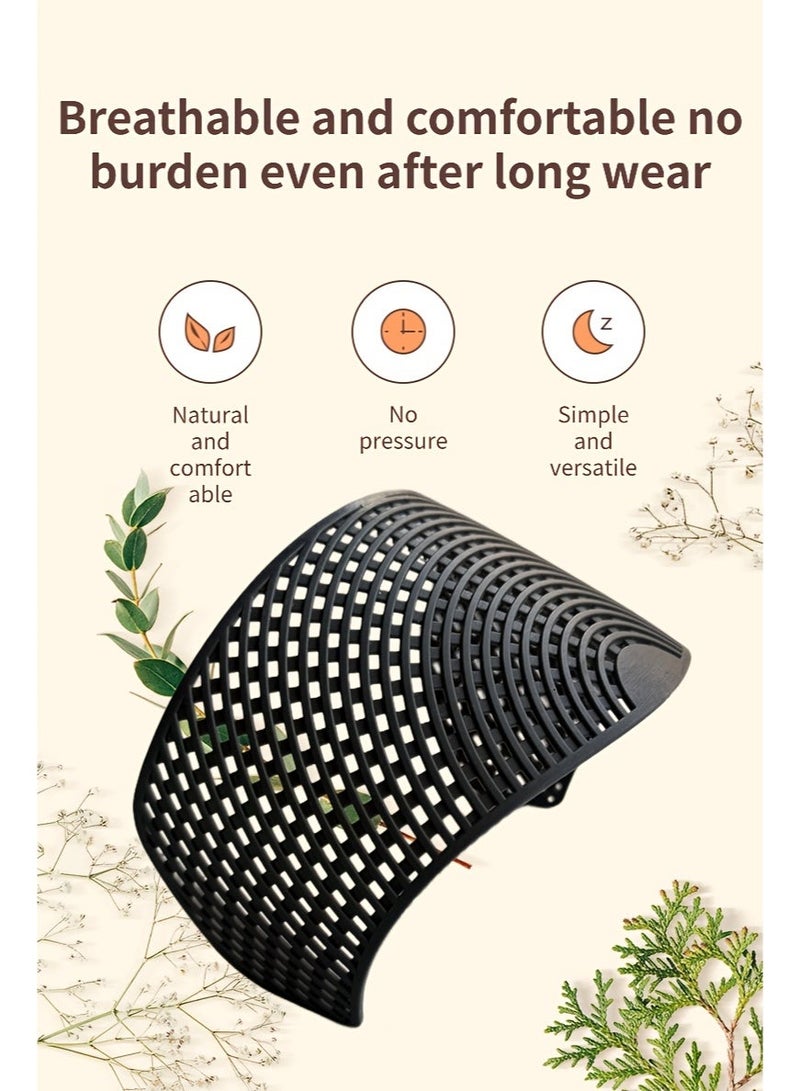 NIBEMINENT A Beloved Headband for Muslim Women, Suitable for Various Daily, Religious, And Social Occasions. This Headband Holder Keeps The Hijab in Place, Ensuring It Stays Secure Even in The Wind. Made of Nylon, It Is Comfortable to Wear - Image 5